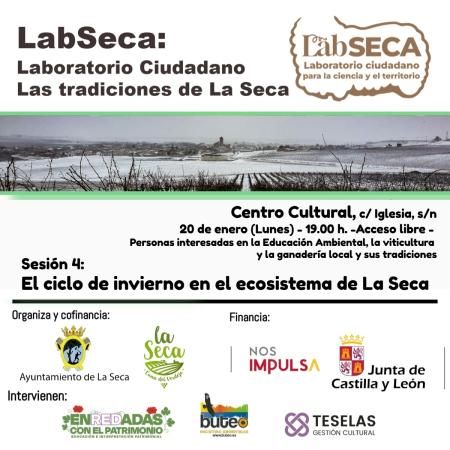 Imagen 4ª Sesión LabSECA: El ciclo de invierno en el ecosistema de La Seca