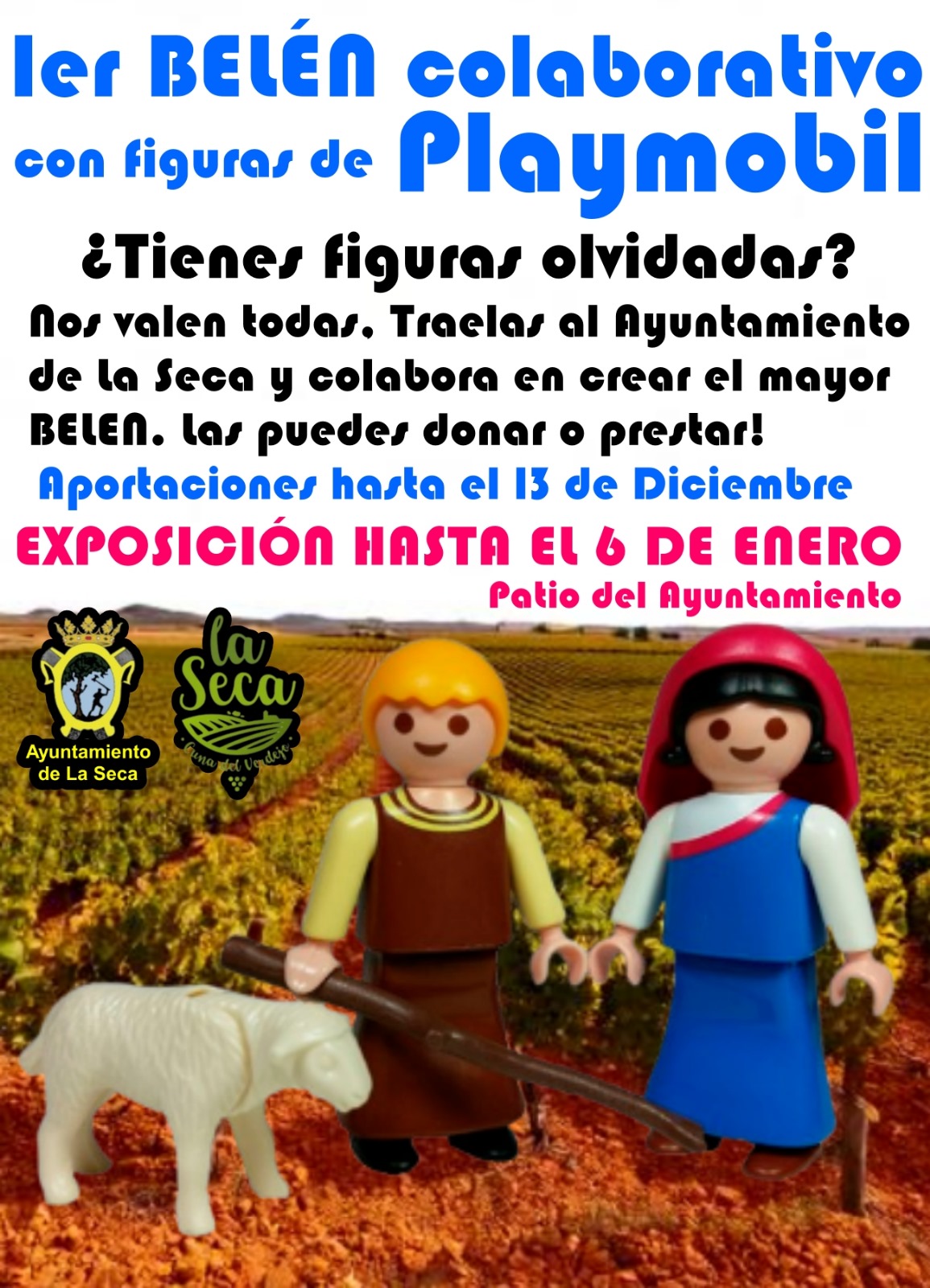 ¡SE ARMÓ EL BELÉN! Primer Belén Colaborativo con figuras de Playmobil