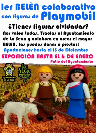 Imagen ¡SE ARMÓ EL BELÉN! Primer Belén Colaborativo con figuras de Playmobil